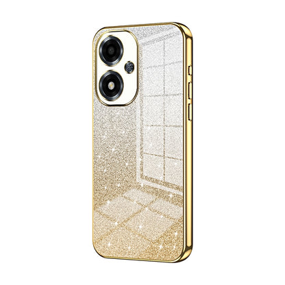 OPPO A2m Luxury Glitter Gradient Powder Electroplated Case with Advanced Protection and Style