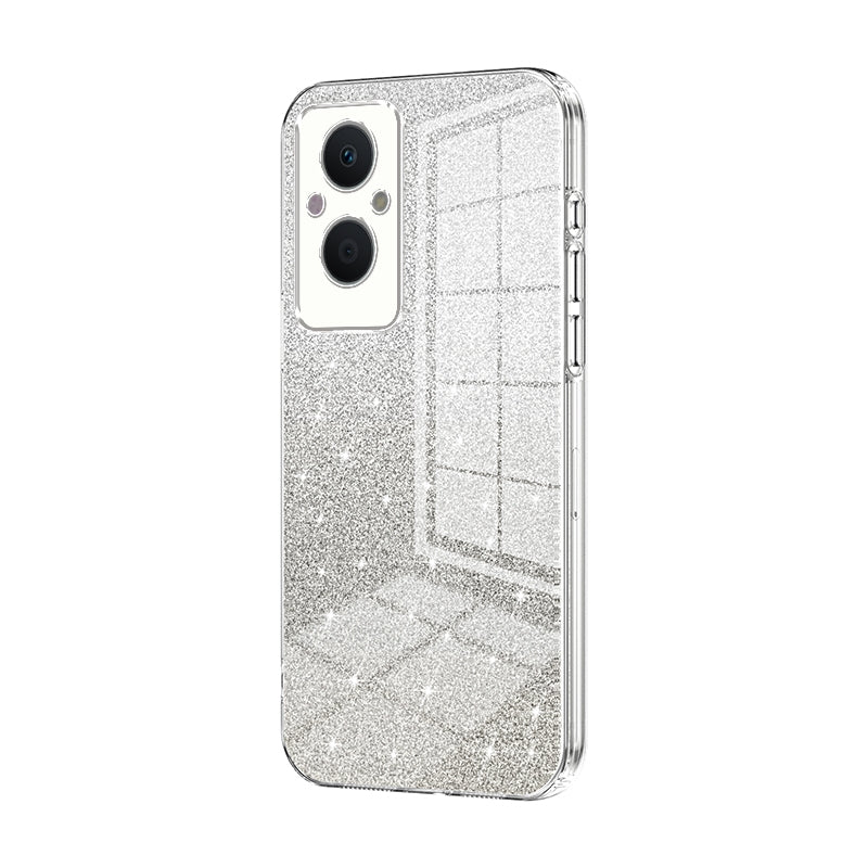 OPPO Reno7 Z 5G Luxury Glitter Gradient Powder Electroplated Case with Advanced Protection and Style