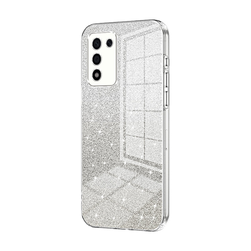 OPPO K9s Luxury Glitter Gradient Powder Electroplated Case with Advanced Protection and Style