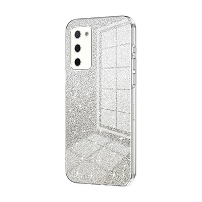OPPO A56 Luxury Glitter Gradient Powder Electroplated Case with Advanced Protection and Style