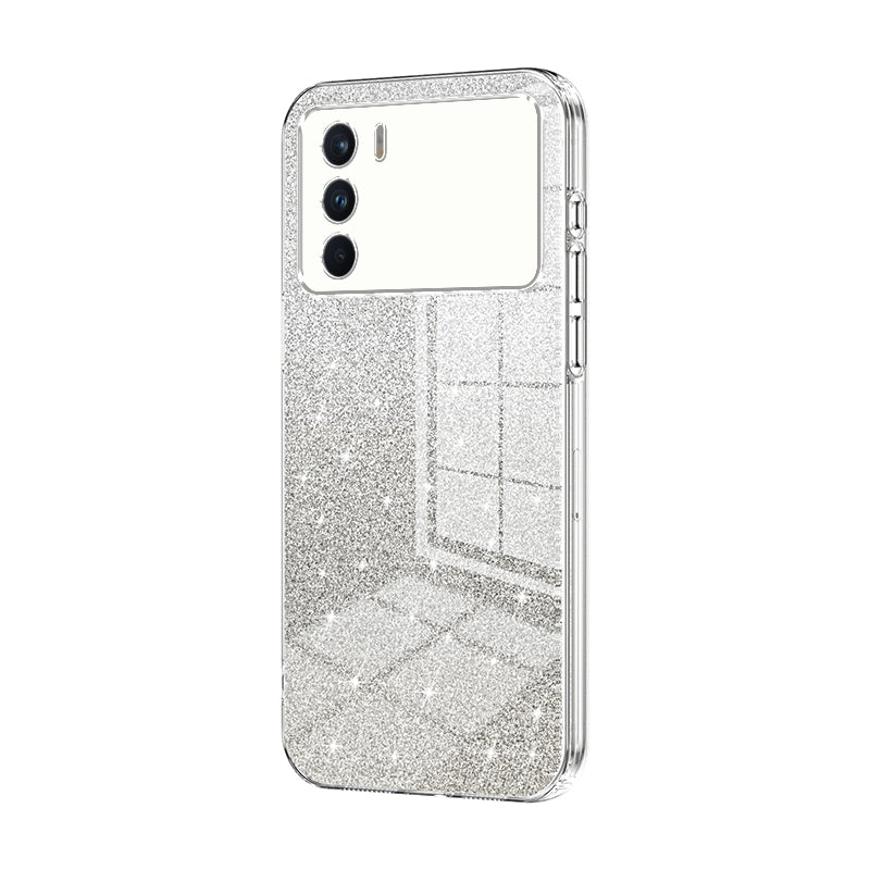 OPPO K9 Pro Luxury Glitter Gradient Powder Electroplated Case with Advanced Protection and Style