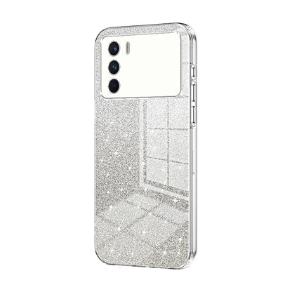 OPPO K9 Pro Luxury Glitter Gradient Powder Electroplated Case with Advanced Protection and Style
