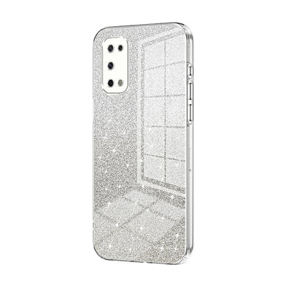OPPO K7x Luxury Glitter Gradient Powder Electroplated Case with Advanced Protection and Style