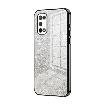 OPPO K7x Luxury Glitter Gradient Powder Electroplated Case with Advanced Protection and Style