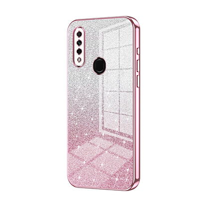 OPPO A31 2020 Luxury Glitter Gradient Powder Electroplated Case with Advanced Protection and Style