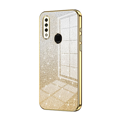 OPPO A31 2020 Luxury Glitter Gradient Powder Electroplated Case with Advanced Protection and Style