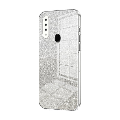 OPPO A8 Luxury Glitter Gradient Powder Electroplated Case with Advanced Protection and Style