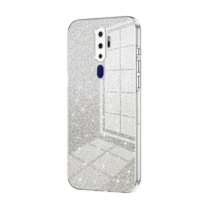 OPPO A9 2020 Luxury Glitter Gradient Powder Electroplated Case with Advanced Protection and Style