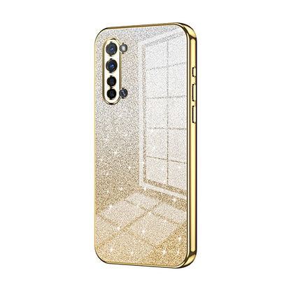 OPPO Reno3 5G Luxury Glitter Gradient Powder Electroplated Case with Advanced Protection and Style