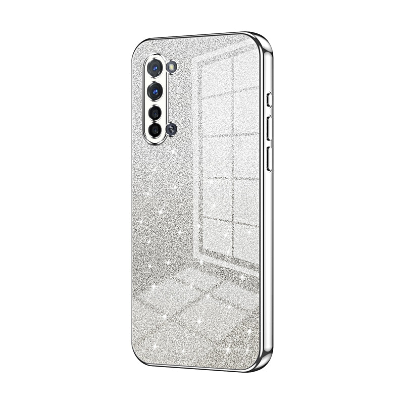 OPPO Find X2 Lite Luxury Glitter Gradient Powder Electroplated Case with Advanced Protection and Style