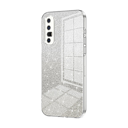 OPPO Reno3 Pro Luxury Glitter Gradient Powder Electroplated Case with Advanced Protection and Style