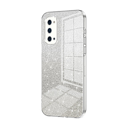 OPPO Reno4 Pro Luxury Glitter Gradient Powder Electroplated Case with Advanced Protection and Style
