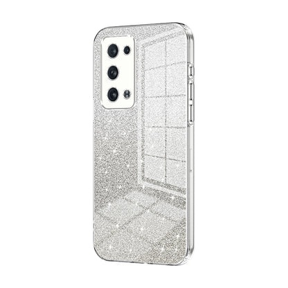 OPPO Reno6 Pro+ Luxury Glitter Gradient Powder Electroplated Case with Advanced Protection and Style