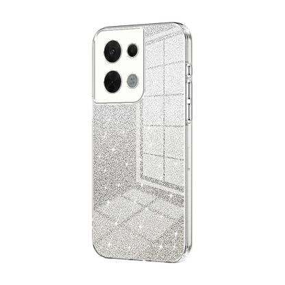 OPPO Reno8 Luxury Glitter Gradient Powder Electroplated Case with Advanced Protection and Style