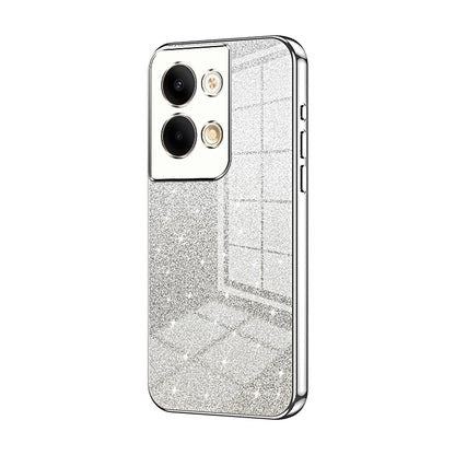 OPPO Reno9 Pro Luxury Glitter Gradient Powder Electroplated Case with Advanced Protection and Style