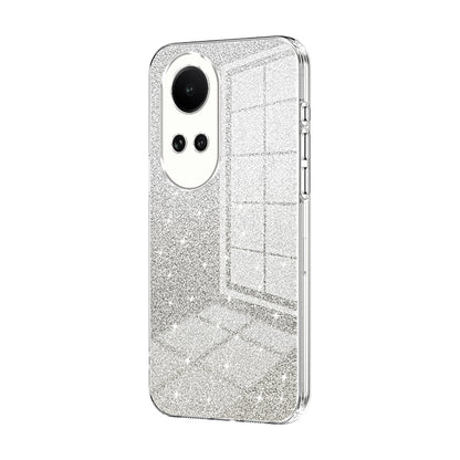 Reno10 Pro 5G Global Luxury Glitter Gradient Powder Electroplated Case with Advanced Protection and Style