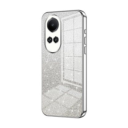 OPPO Reno10 Luxury Glitter Gradient Powder Electroplated Case with Advanced Protection and Style