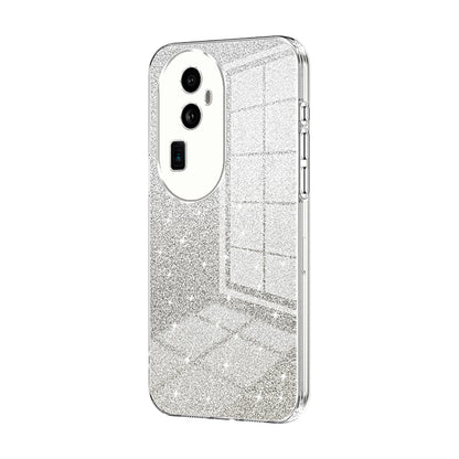 OPPO Reno10 Pro+ Luxury Glitter Gradient Powder Electroplated Case with Advanced Protection and Style