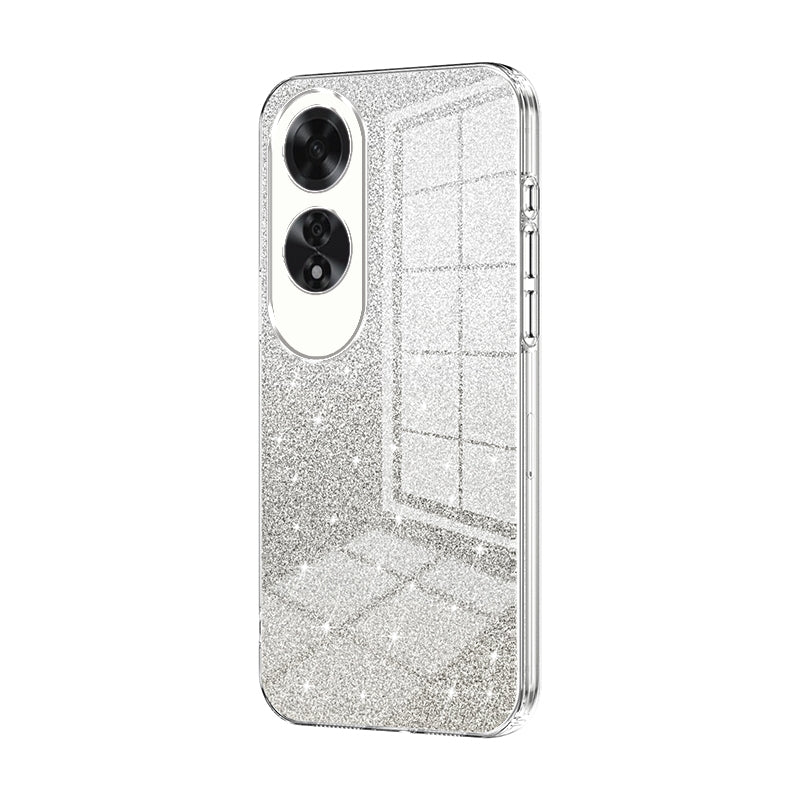 OPPO A60 Luxury Glitter Gradient Powder Electroplated Case with Advanced Protection and Style