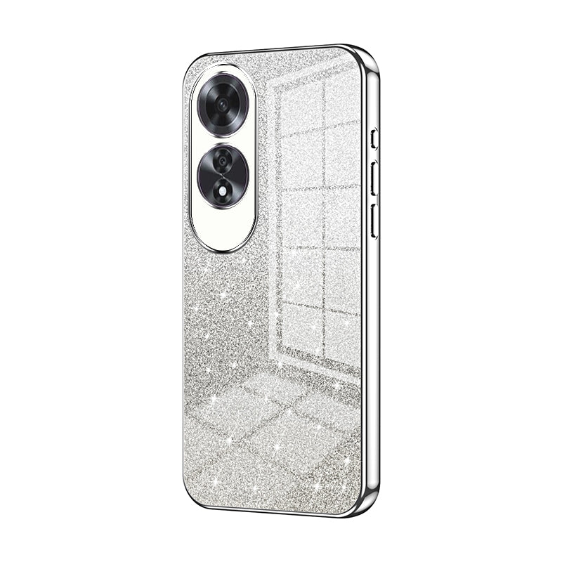 OPPO A60 Luxury Glitter Gradient Powder Electroplated Case with Advanced Protection and Style