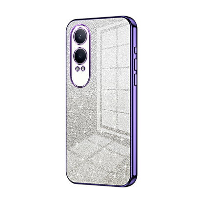 OPPO K12x Luxury Glitter Gradient Powder Electroplated Case with Advanced Protection and Style