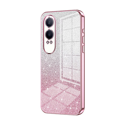 OPPO K12x Luxury Glitter Gradient Powder Electroplated Case with Advanced Protection and Style