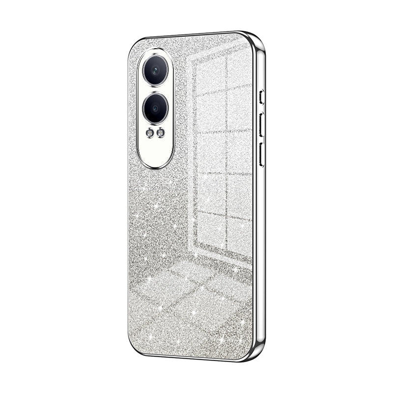 OPPO K12x Luxury Glitter Gradient Powder Electroplated Case with Advanced Protection and Style
