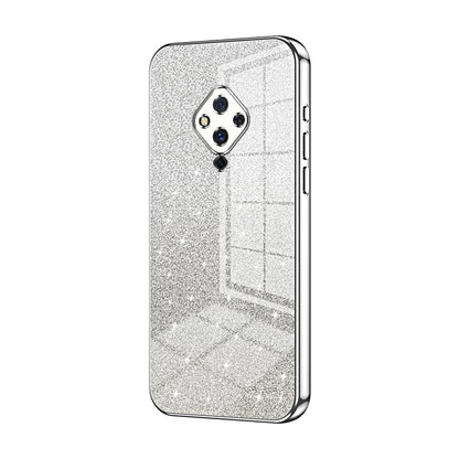 vivo S5 Luxury Glitter Gradient Powder Electroplated Case with Advanced Protection and Style