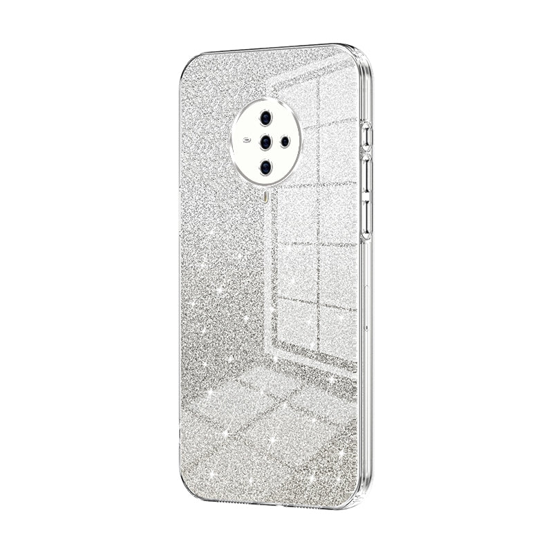 vivo S6 Luxury Glitter Gradient Powder Electroplated Case with Advanced Protection and Style