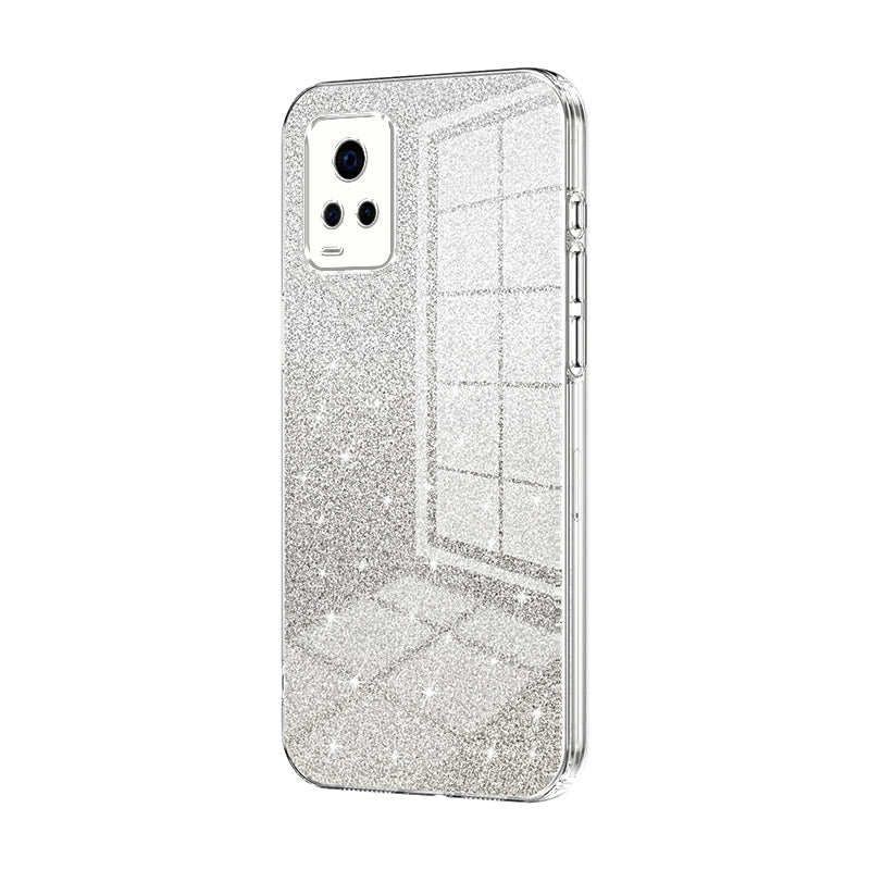 vivo S7 Luxury Glitter Gradient Powder Electroplated Case with Advanced Protection and Style