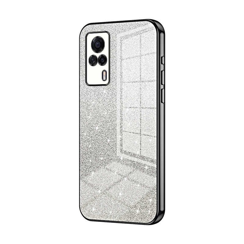 vivo S9e Luxury Glitter Gradient Powder Electroplated Case with Advanced Protection and Style