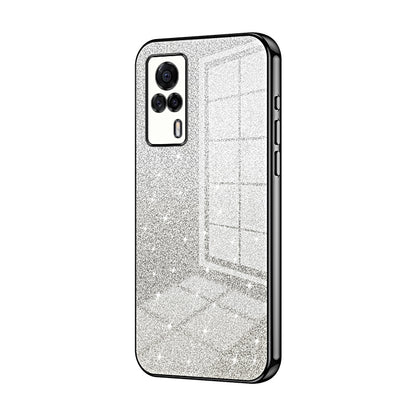 vivo S9e Luxury Glitter Gradient Powder Electroplated Case with Advanced Protection and Style