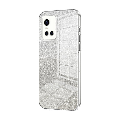 vivo S10 Pro Luxury Glitter Gradient Powder Electroplated Case with Advanced Protection and Style