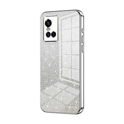 vivo S10 Pro Luxury Glitter Gradient Powder Electroplated Case with Advanced Protection and Style