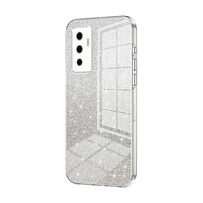 vivo S10e Luxury Glitter Gradient Powder Electroplated Case with Advanced Protection and Style
