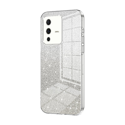 vivo S12 Pro Luxury Glitter Gradient Powder Electroplated Case with Advanced Protection and Style