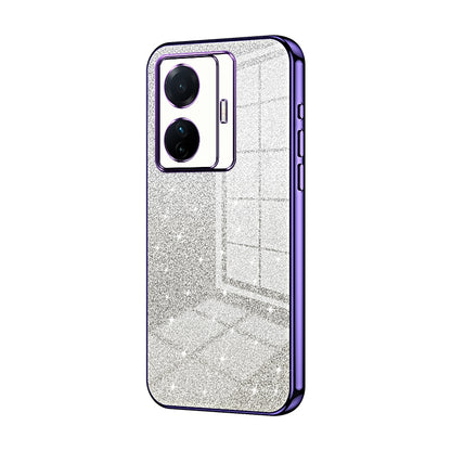 vivo S15e Luxury Glitter Gradient Powder Electroplated Case with Advanced Protection and Style