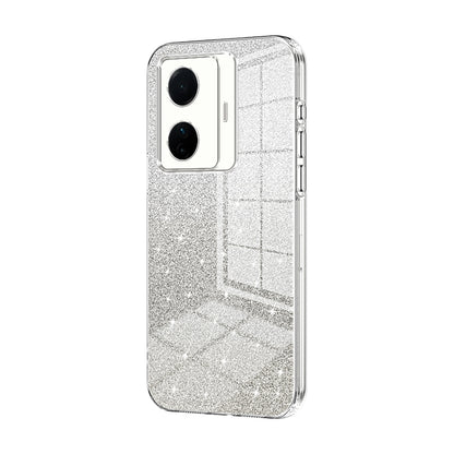 vivo S15e Luxury Glitter Gradient Powder Electroplated Case with Advanced Protection and Style