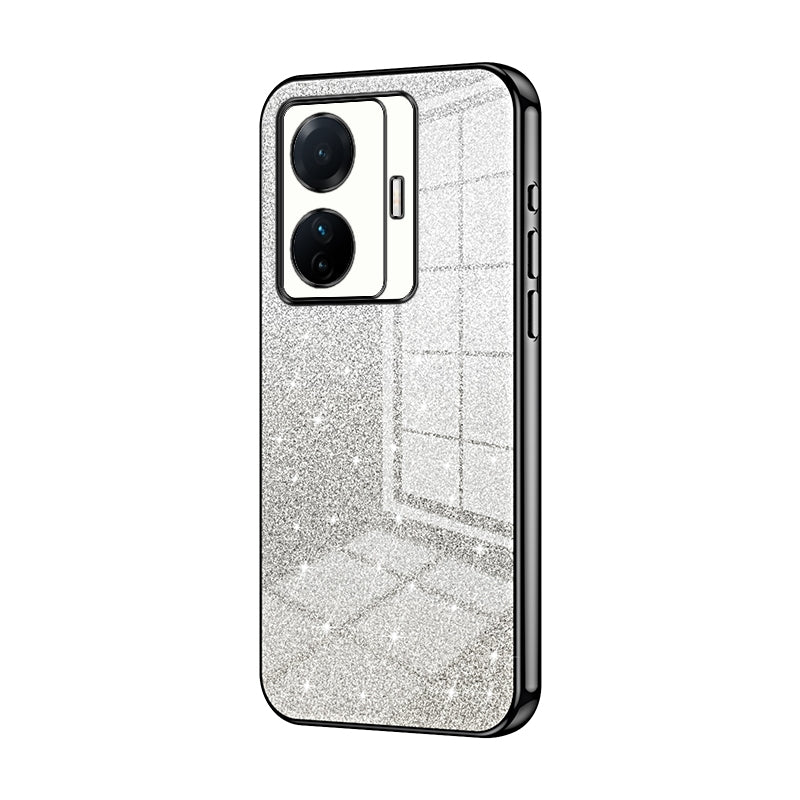 vivo S15e Luxury Glitter Gradient Powder Electroplated Case with Advanced Protection and Style