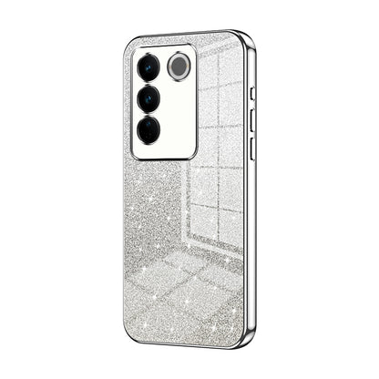 vivo S16 Luxury Glitter Gradient Powder Electroplated Case with Advanced Protection and Style
