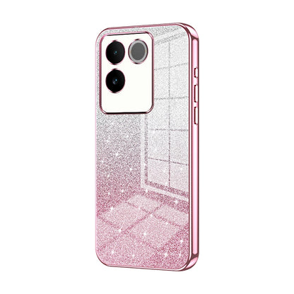 vivo S17e Luxury Glitter Gradient Powder Electroplated Case with Advanced Protection and Style