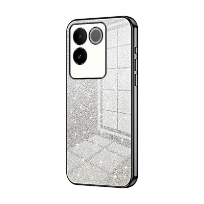 vivo iQOO Z7 Pro Luxury Glitter Gradient Powder Electroplated Case with Advanced Protection and Style