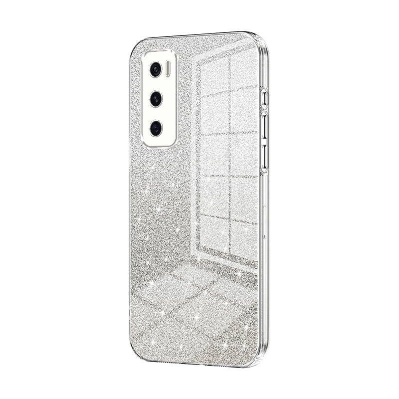 vivo Y70 Luxury Glitter Gradient Powder Electroplated Case with Advanced Protection and Style