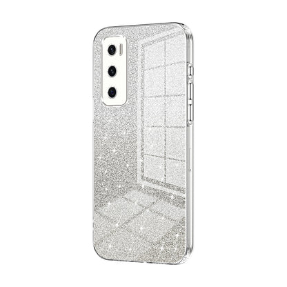 vivo Y70 Luxury Glitter Gradient Powder Electroplated Case with Advanced Protection and Style