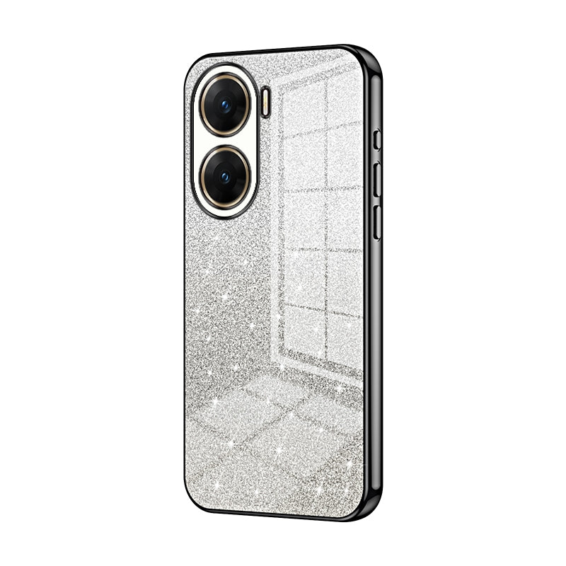 vivo V29e Luxury Glitter Gradient Powder Electroplated Case with Advanced Protection and Style