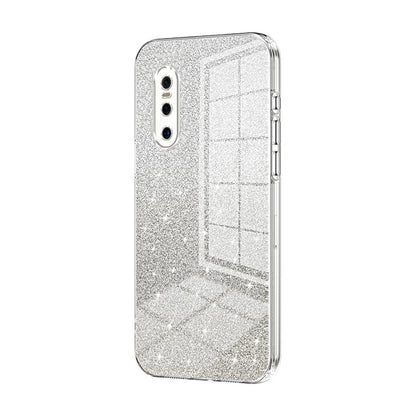 vivo X27 Luxury Glitter Gradient Powder Electroplated Case with Advanced Protection and Style