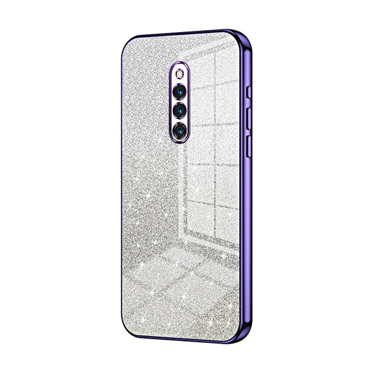 vivo X27 Pro Luxury Glitter Gradient Powder Electroplated Case with Advanced Protection and Style