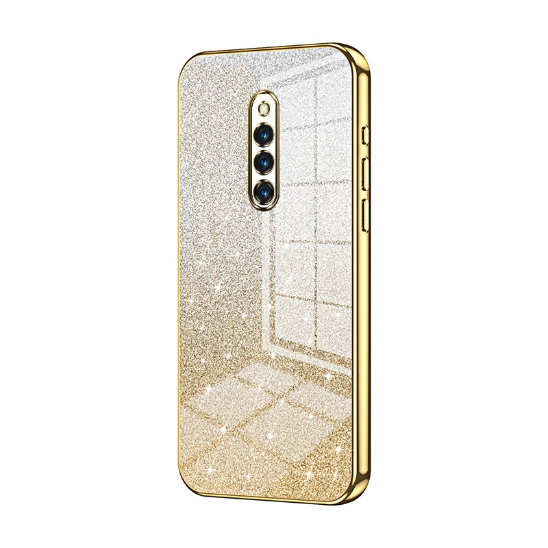vivo X27 Pro Luxury Glitter Gradient Powder Electroplated Case with Advanced Protection and Style