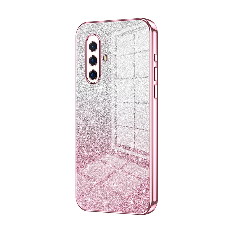 vivo X30 Luxury Glitter Gradient Powder Electroplated Case with Advanced Protection and Style