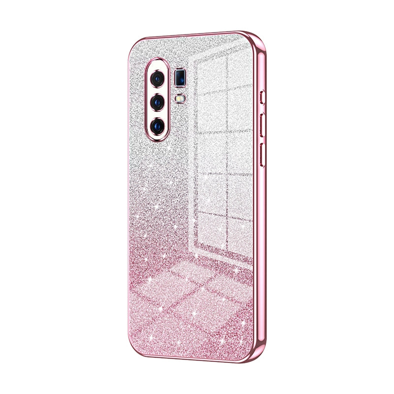 vivo X30 Pro Luxury Glitter Gradient Powder Electroplated Case with Advanced Protection and Style